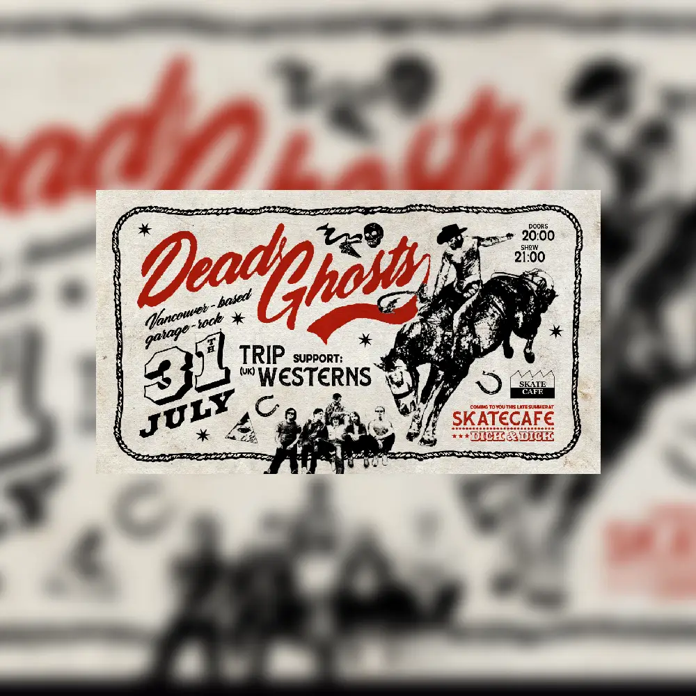 AMSTERDAM | DEAD GHOSTS, TRIP WESTERNS